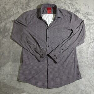 Hugo Boss Shirts Large Mens 42 16 1/2 SLIM Fit Performance Lightweight Stretch